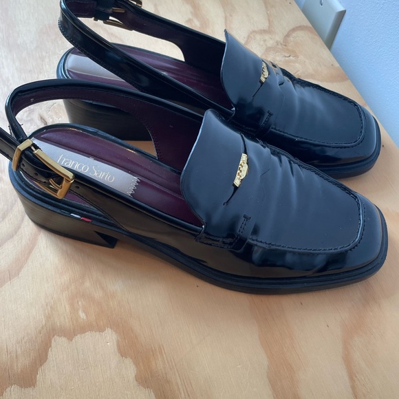Franco Sarto Guadalupe Slingback Loafer heel - Picture 3 of 4